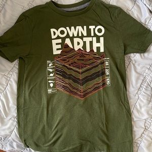 Boy’s Old Navy “Down to Earth” Shirt L(10-12)
